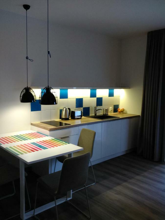 Apartament Niebieski W Kompleksie 5 Morz Sianozety Kültér fotó