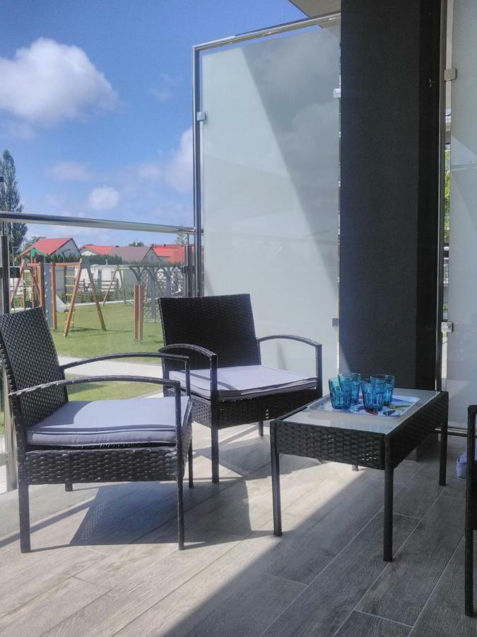 Apartament Niebieski W Kompleksie 5 Morz Sianozety Kültér fotó